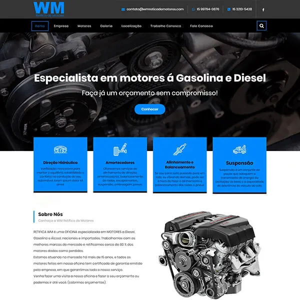 Engine services website