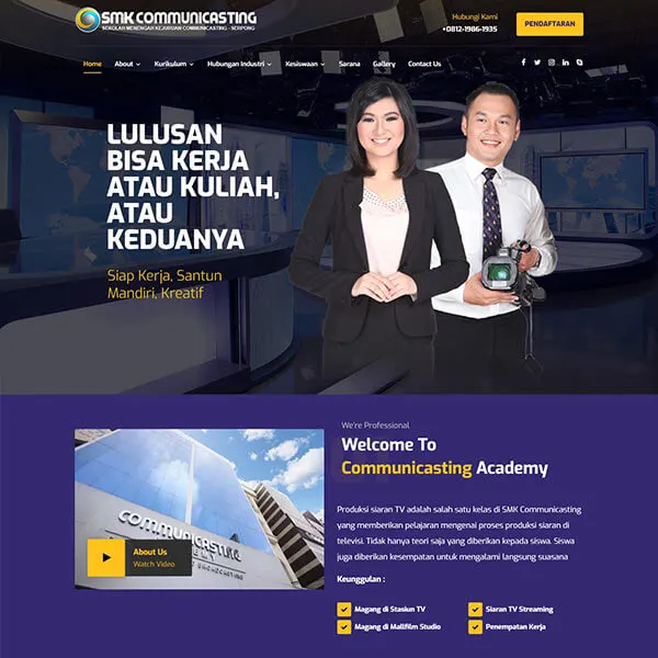Consultancy and education website