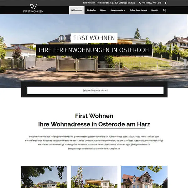 Property and developments website