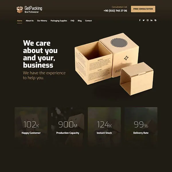 Website from our portfolio archive