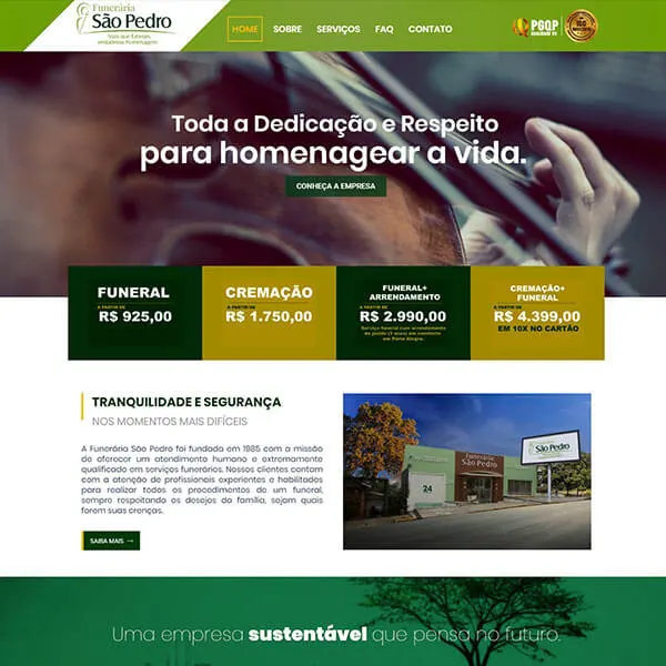 Website from our portfolio archive