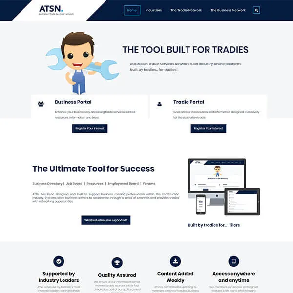Website from our portfolio archive