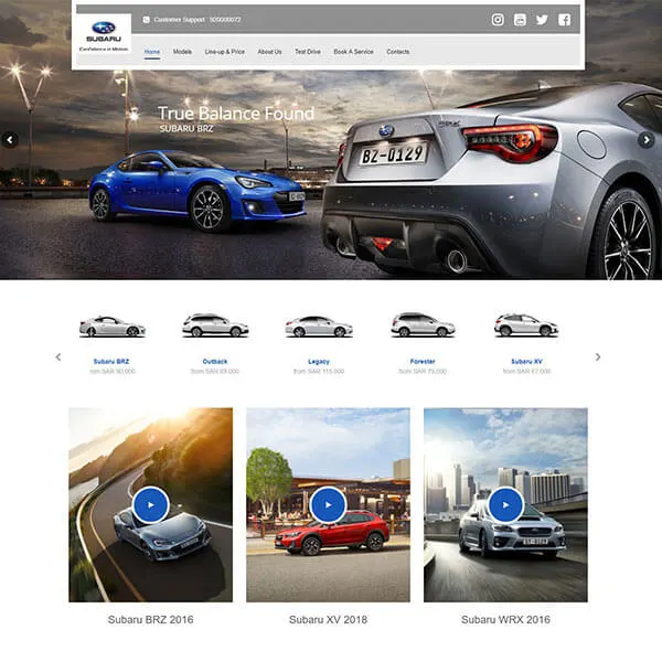 Website from our portfolio archive