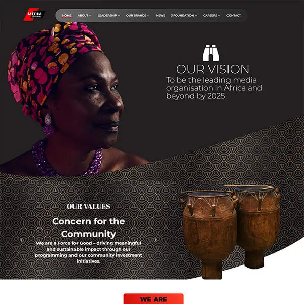 Website from our portfolio archive