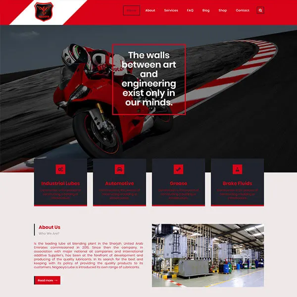 Website from our portfolio archive