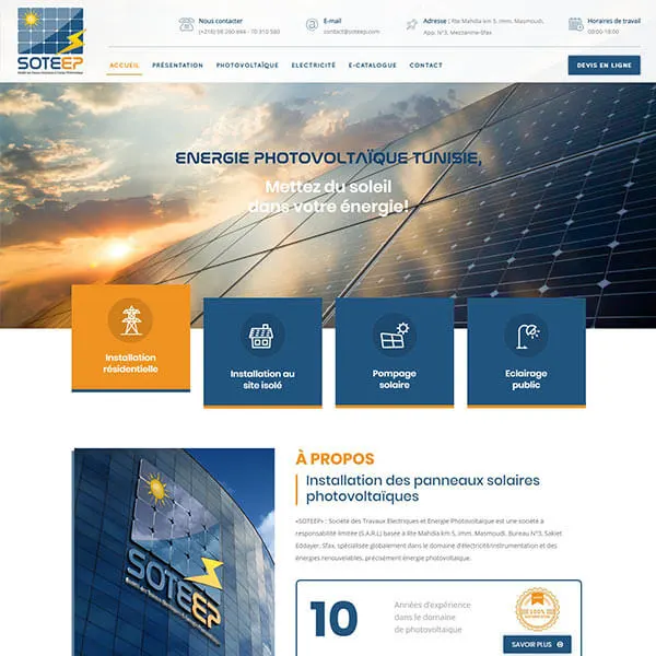 Website from our portfolio archive