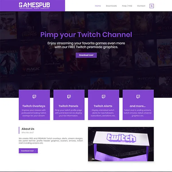 Website from our portfolio archive