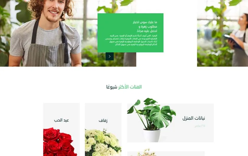 Flower Shop WordPress Theme 3