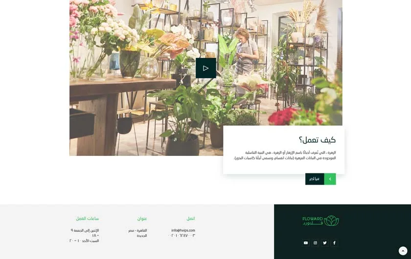 Flower Shop WordPress Theme 4