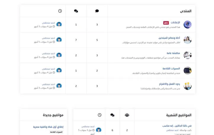 Forum WordPress Theme 4
