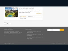 قالب وورد بريس بلوجي 2