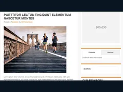 Groovy WordPress Theme 3