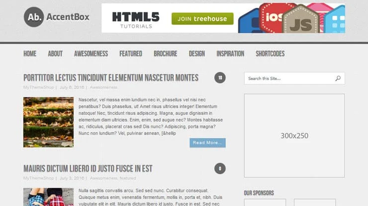 Enlarged theme screenshot
