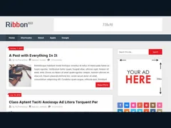 Ribbon WordPress Theme 2