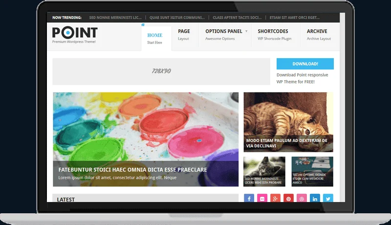 Enlarged theme screenshot
