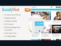 SociallyViral WordPress Theme 2
