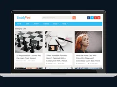 SociallyViral WordPress Theme 3
