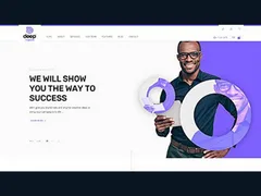 Deep Corporate WordPress Theme 3