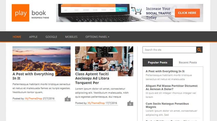 Enlarged theme screenshot