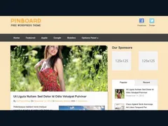 Pinboard WordPress Theme 3