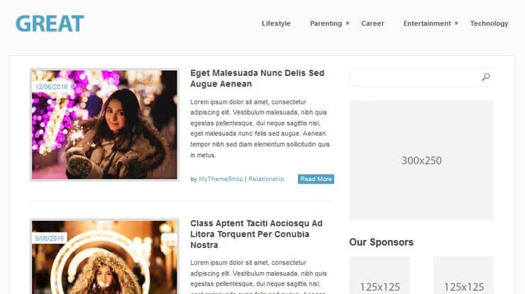 Enlarged theme screenshot