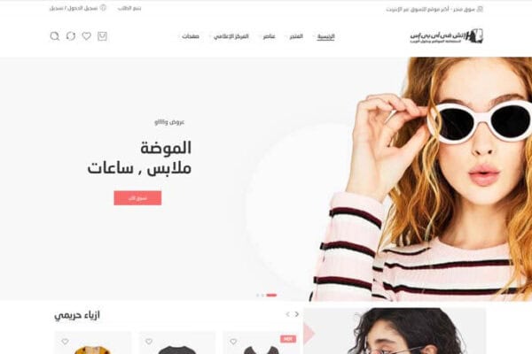 wordPress template electronic shop