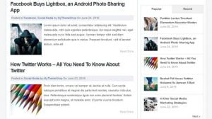 قالب وورد بريس الأزرق الاحترافى