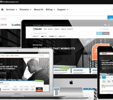 قالب WHMCS احترافي