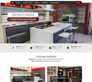 Website Design Kitchen Furniture